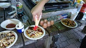 今年はお好み焼きに挑戦！　味は．．最高でした！！