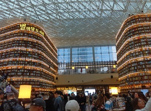 2日目は自由行動です。星広場 図書館