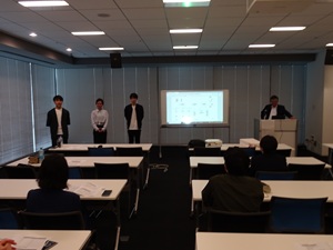 今期の新しいリーダーの決意表明です。
